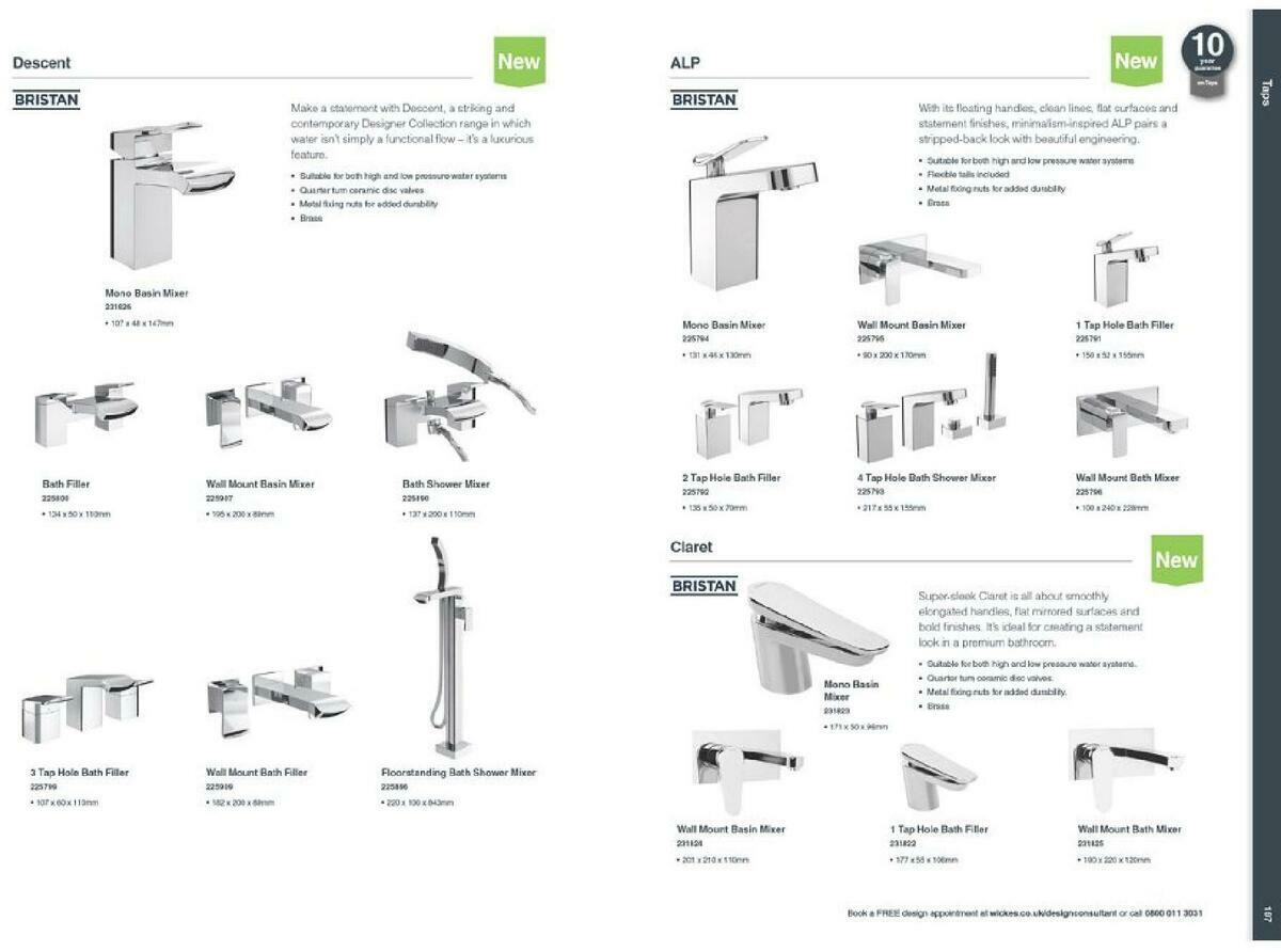 Wickes Showroom bathrooms brochure Offers from 1 September