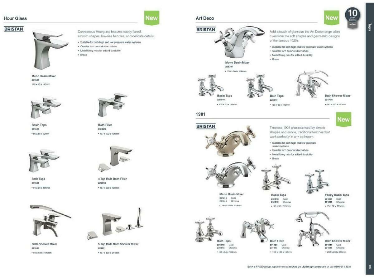 Wickes Showroom bathrooms brochure Offers from 1 September