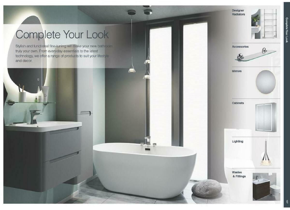Wickes Showroom bathrooms brochure Offers from 1 September