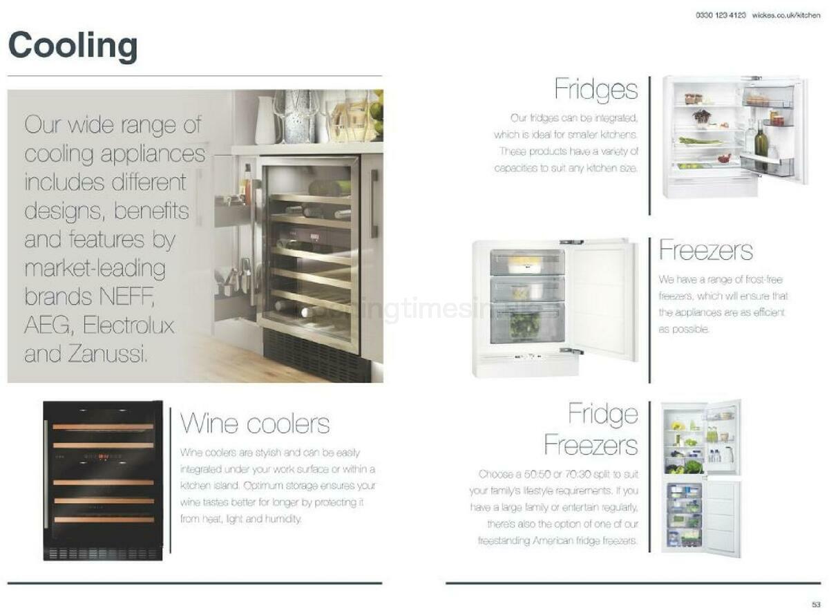 Wickes Kitchen appliances brochure Offers from 1 September
