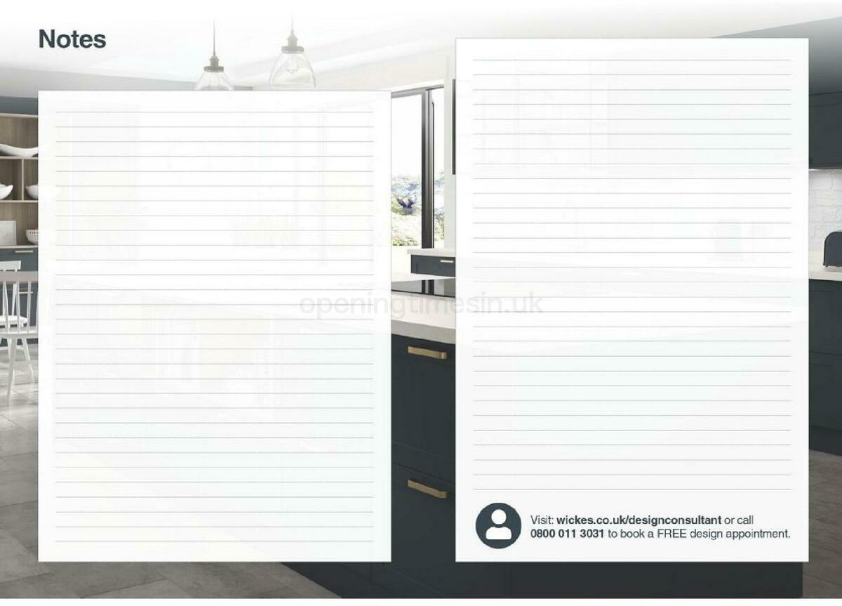 Wickes Kitchen appliances brochure Offers from 1 September