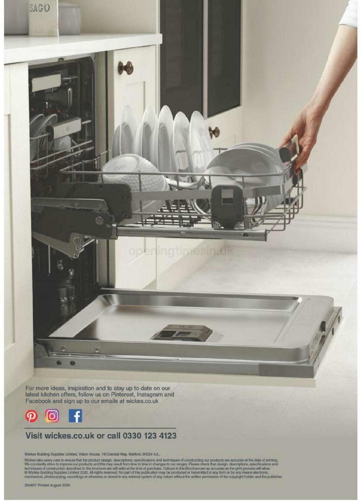 Wickes Kitchen appliances brochure Offers from 1 September
