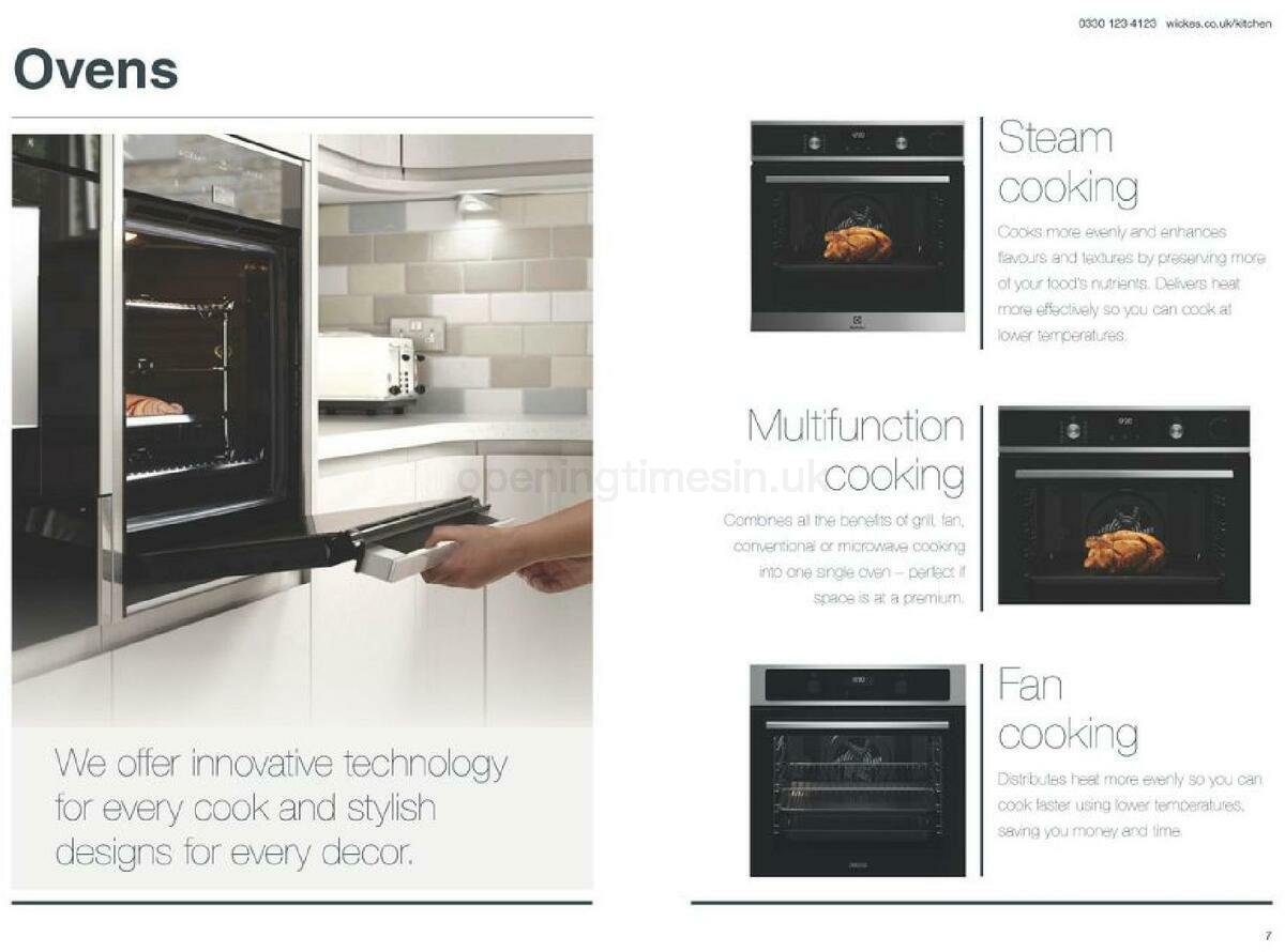 Wickes Kitchen appliances brochure Offers from 1 September