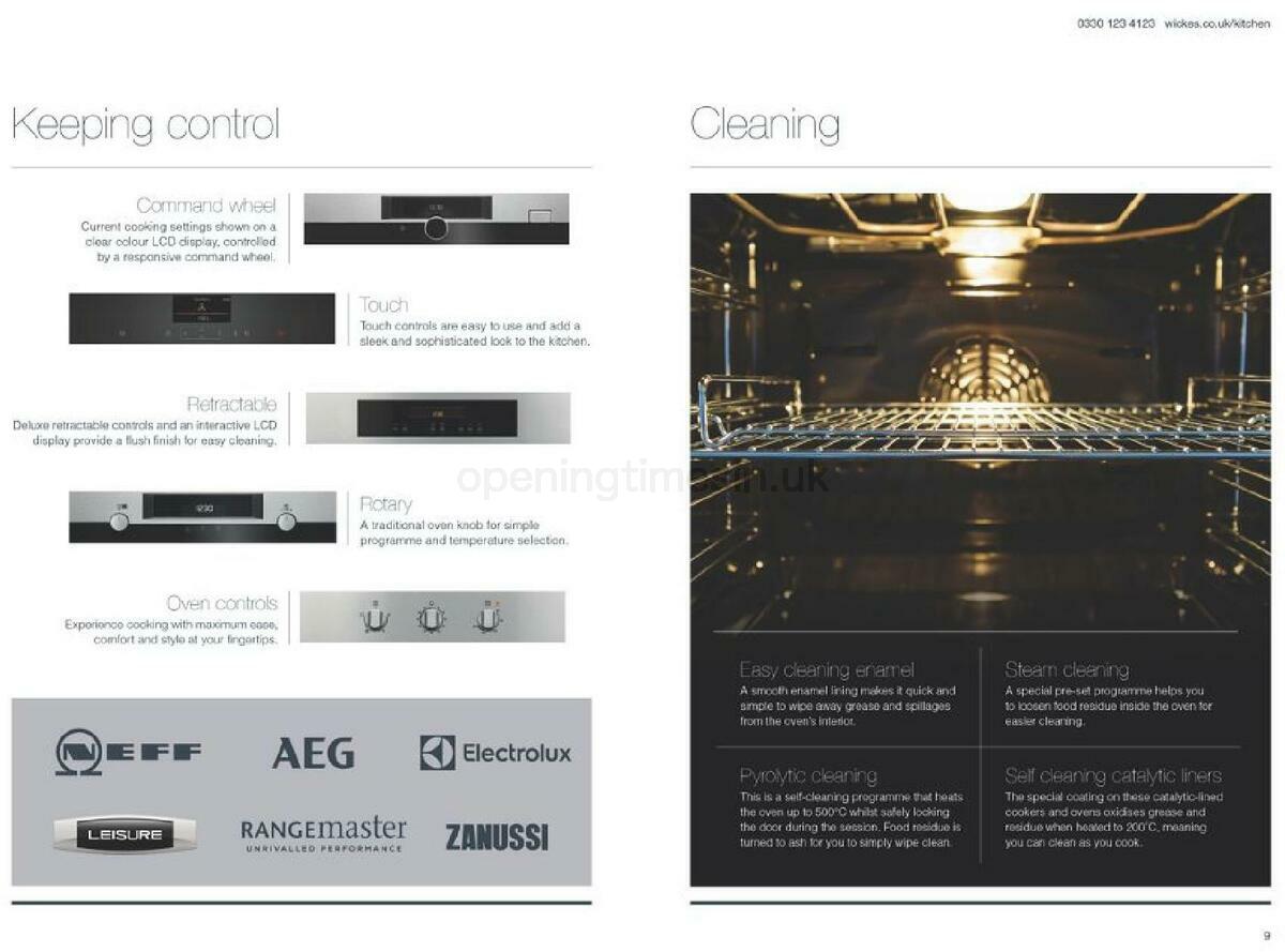 Wickes Kitchen appliances brochure Offers from 1 September