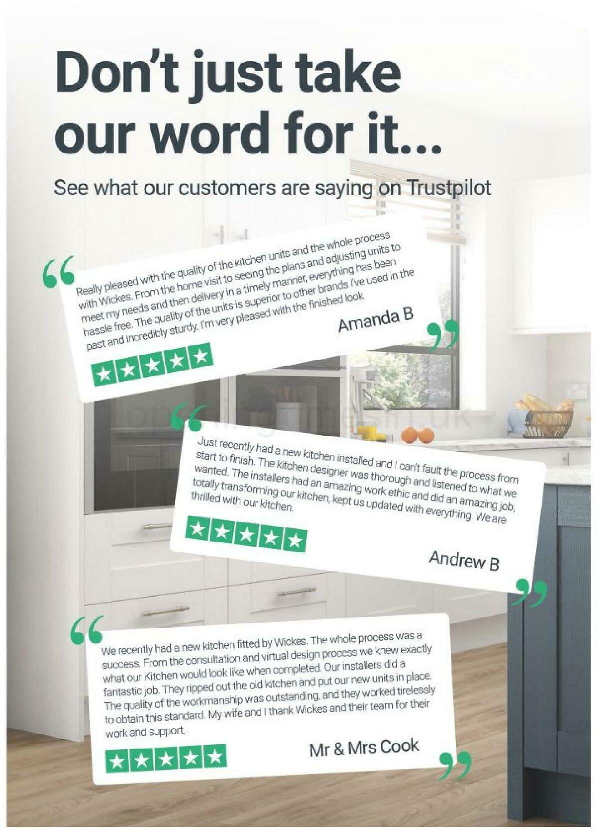 Wickes Kitchens brochure Offers from 15 July