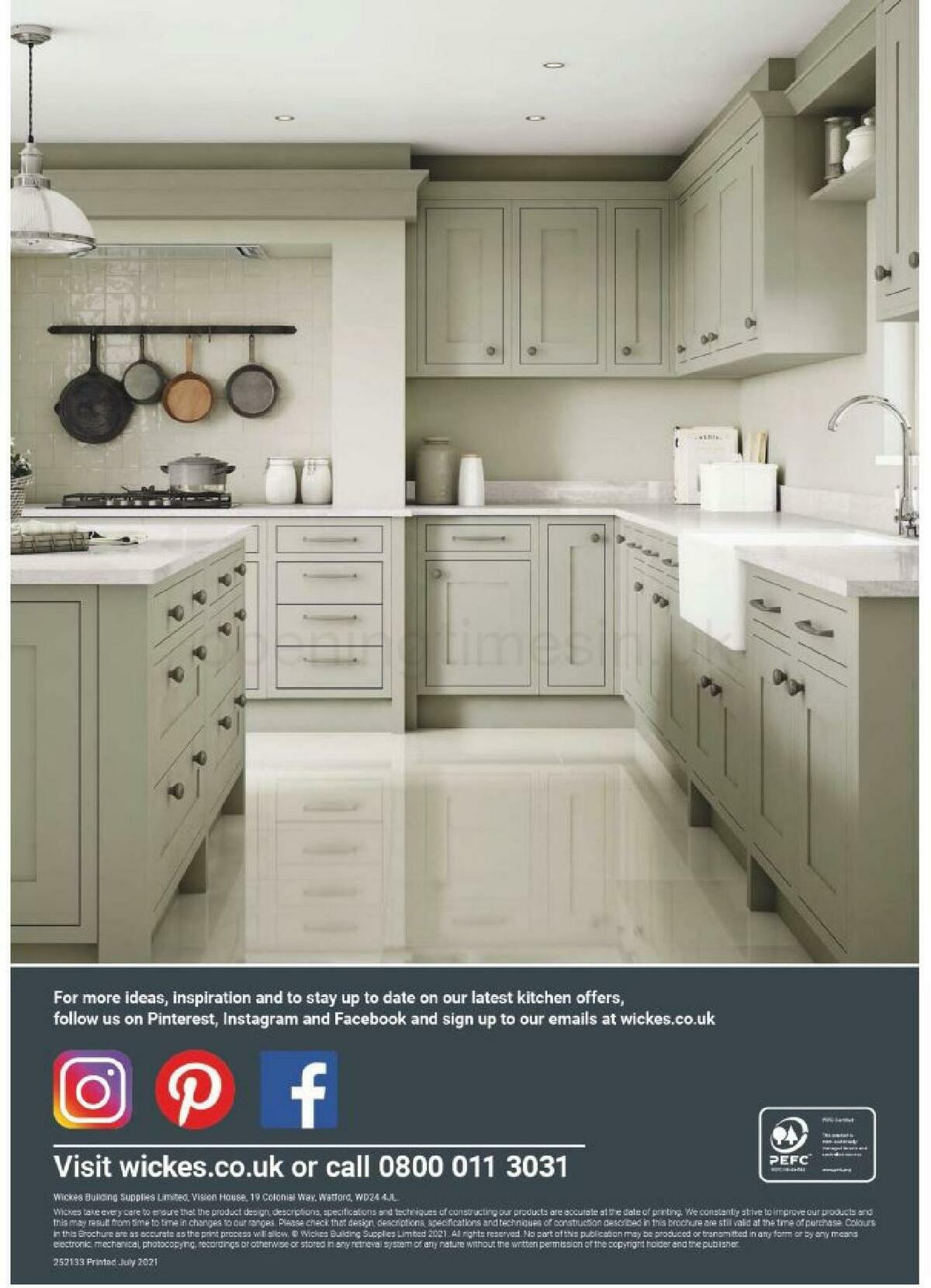 Wickes Kitchens brochure Offers from 15 July
