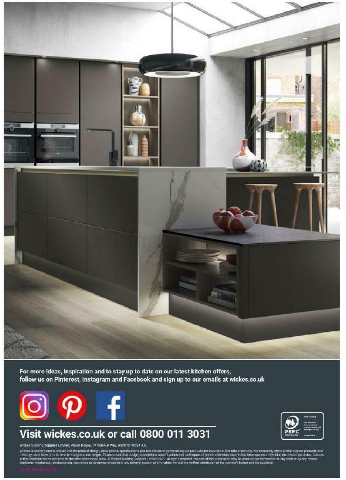 Wickes Showroom kitchens brochure Offers from 1 October