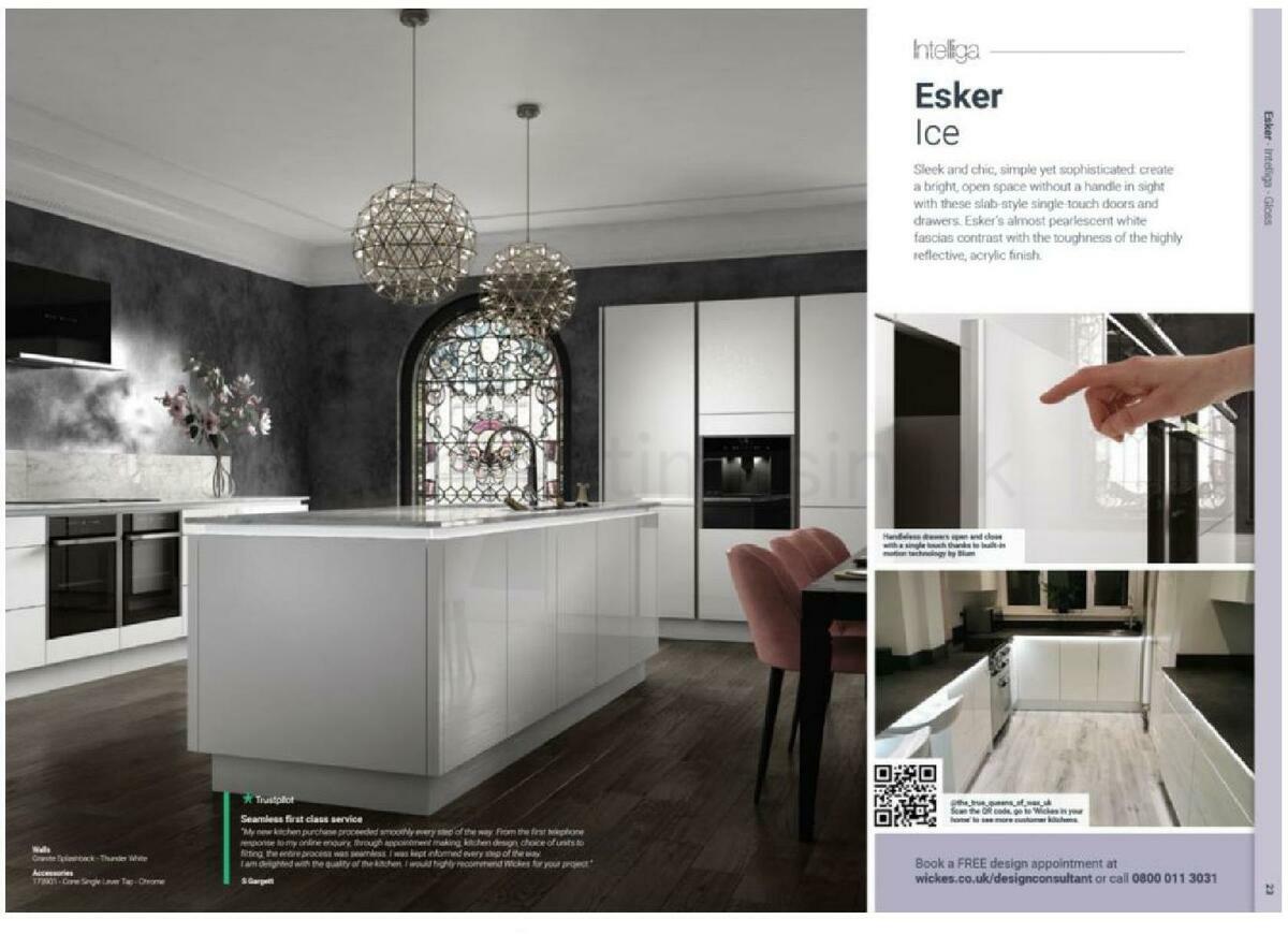 Wickes Showroom kitchens brochure Offers from 1 October