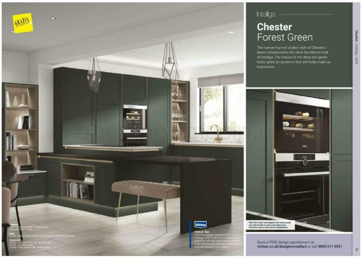 Wickes Showroom kitchens brochure Offers from 1 October