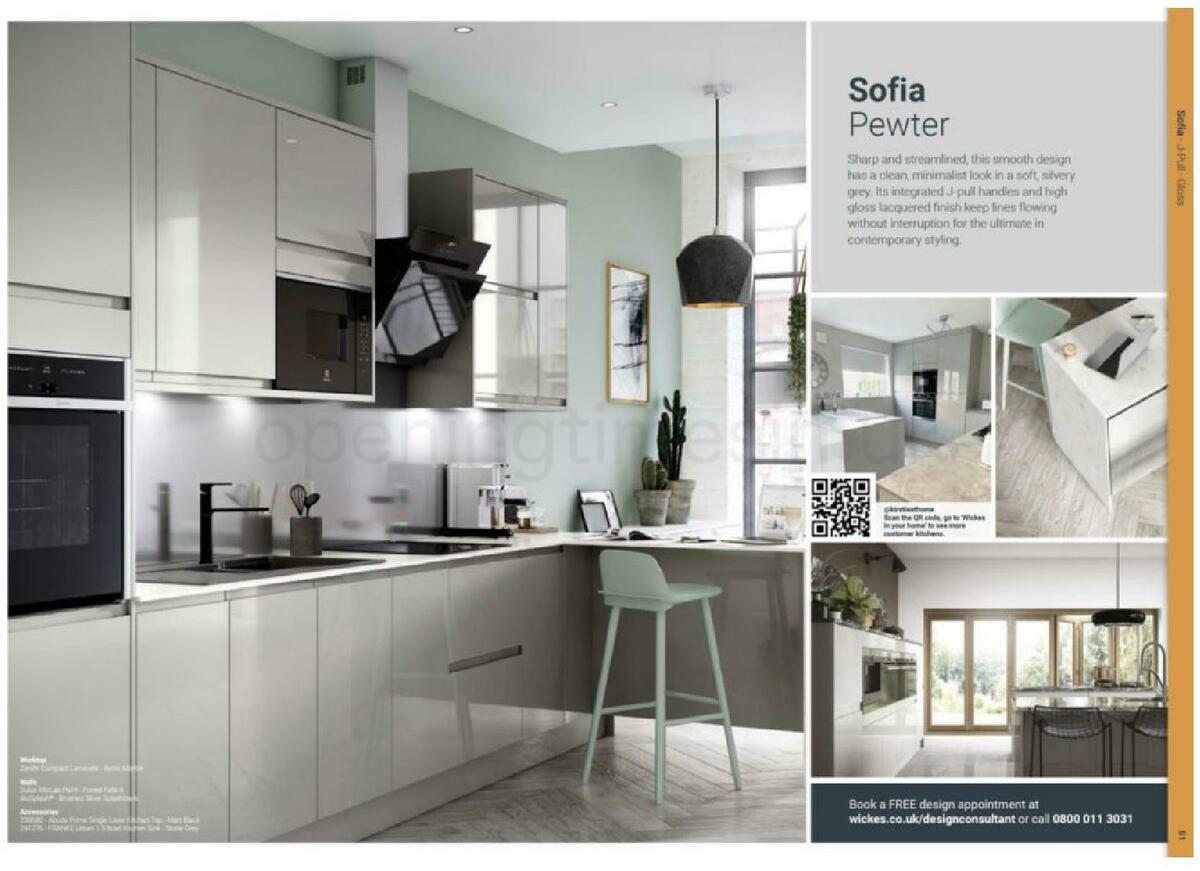 Wickes Showroom kitchens brochure Offers from 1 October