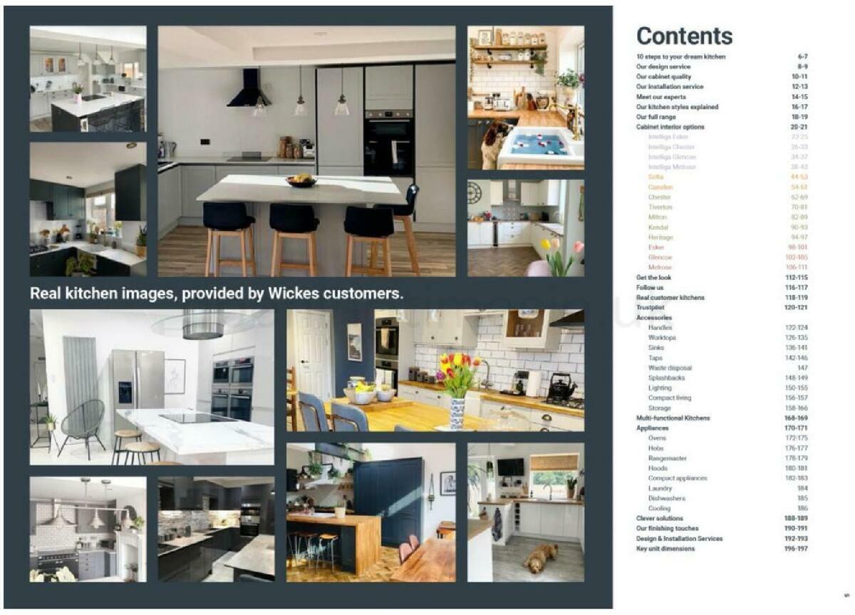 Wickes Showroom kitchens brochure Offers from 1 October