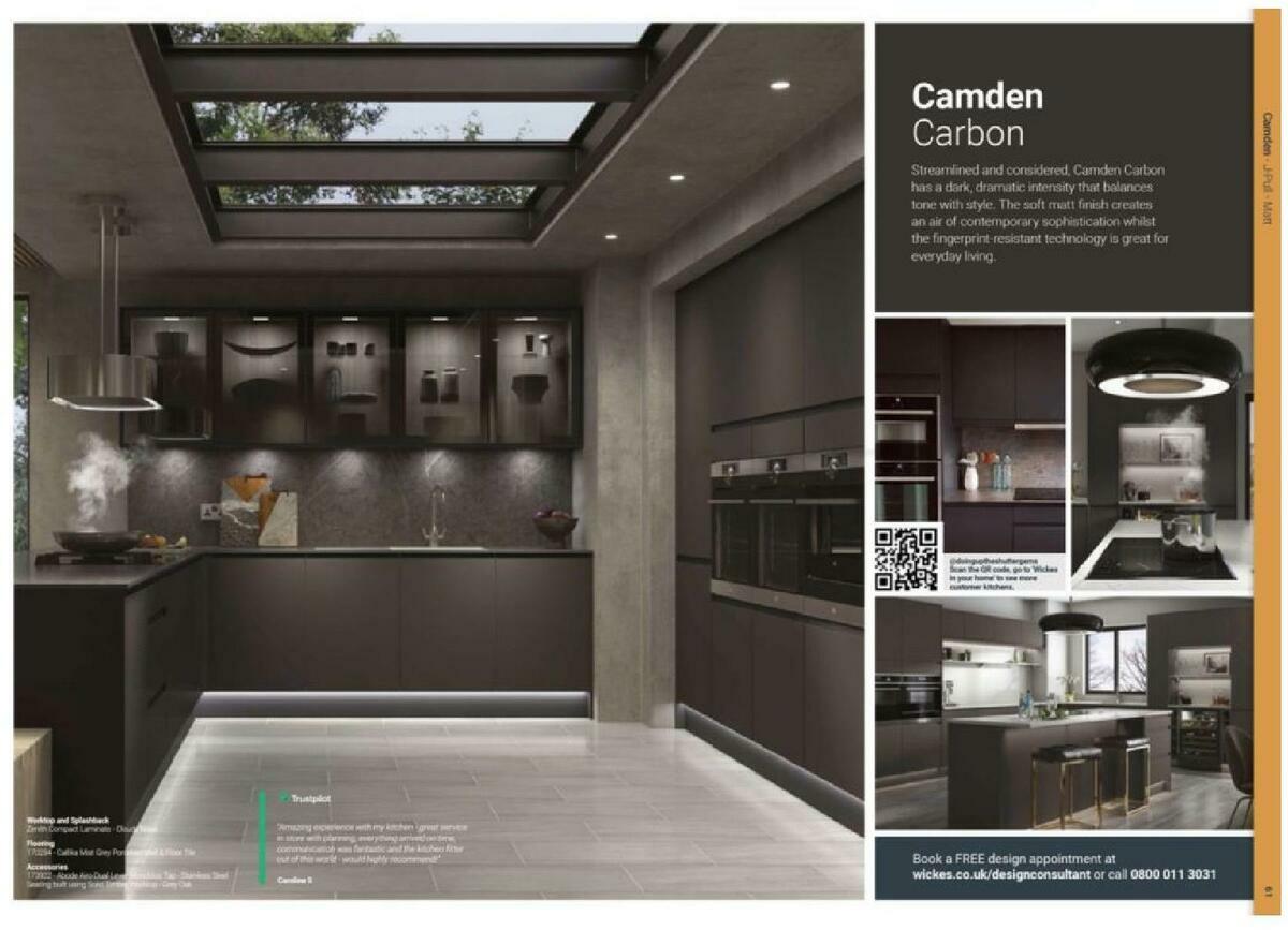 Wickes Showroom kitchens brochure Offers from 1 October