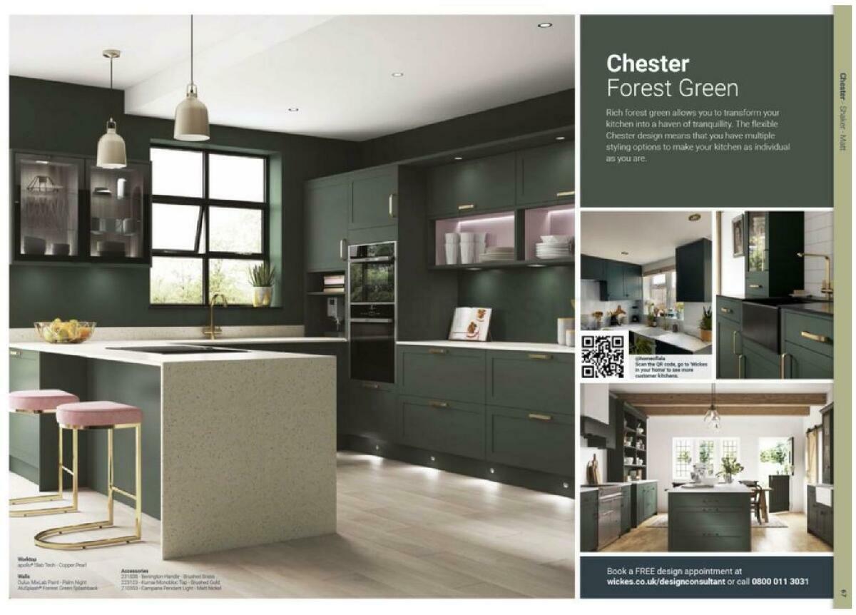 Wickes Showroom kitchens brochure Offers from 1 October