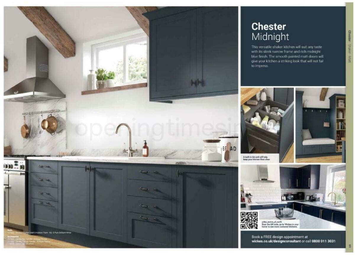 Wickes Showroom kitchens brochure Offers from 1 October
