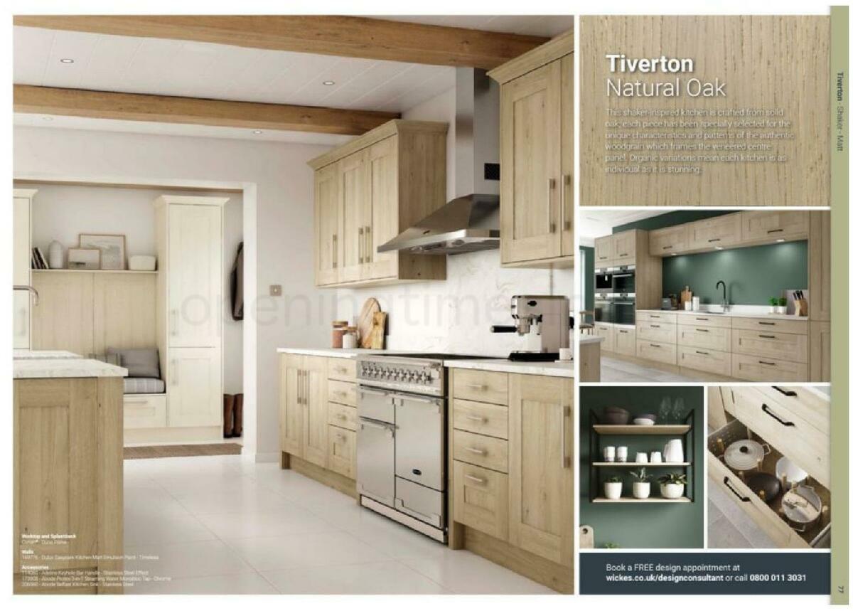 Wickes Showroom kitchens brochure Offers from 1 October