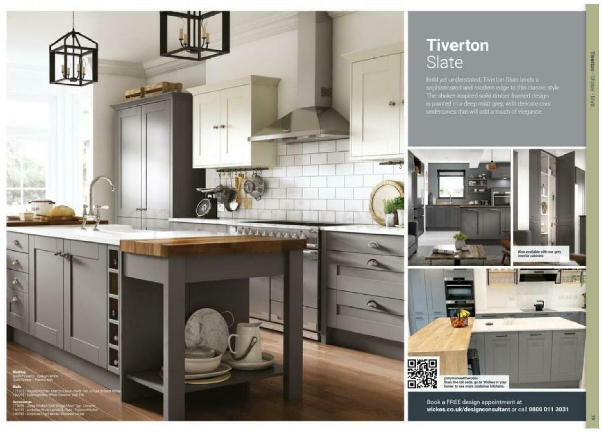 Wickes Showroom kitchens brochure Offers from 1 October