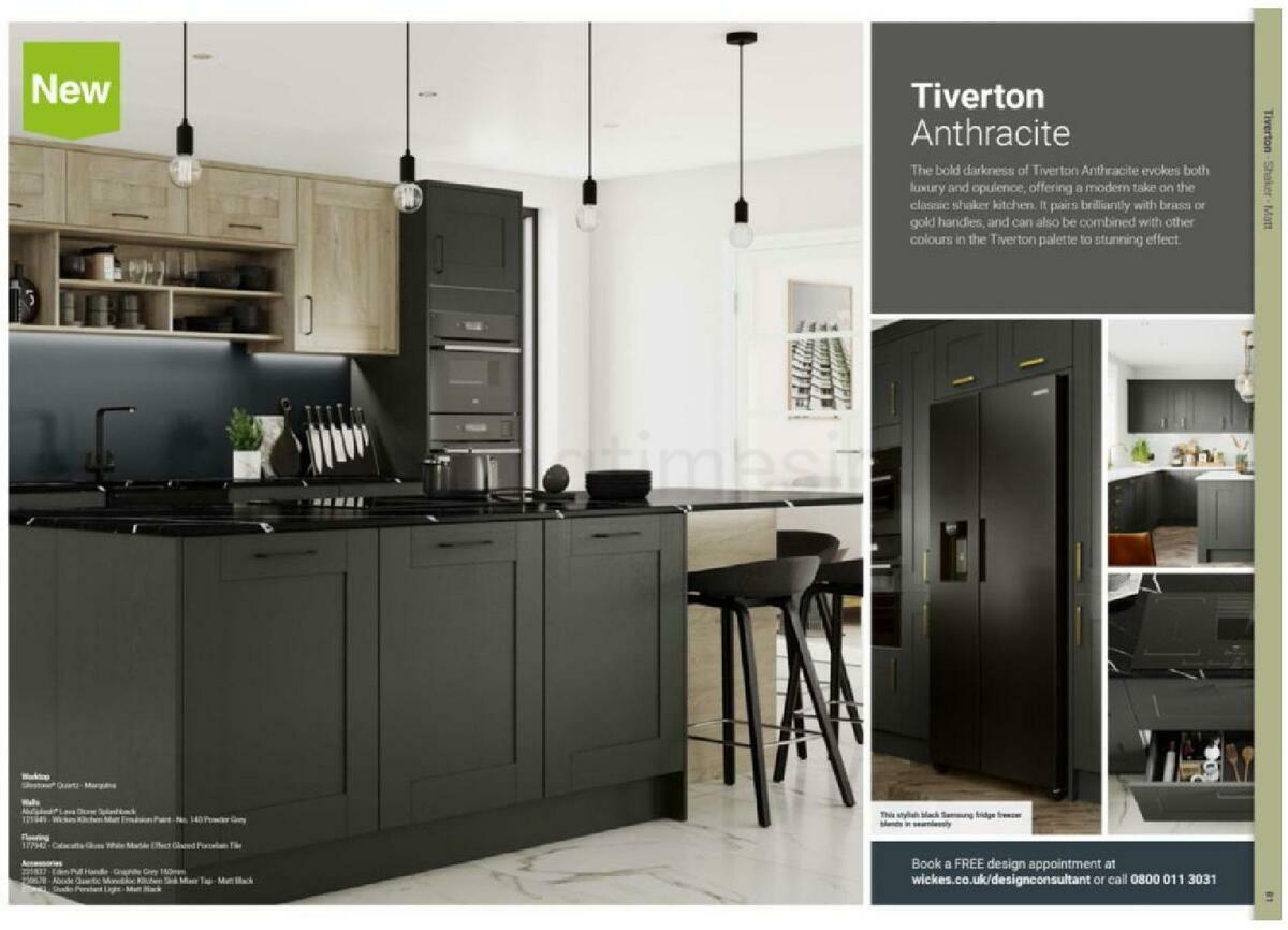 Wickes Showroom kitchens brochure Offers from 1 October