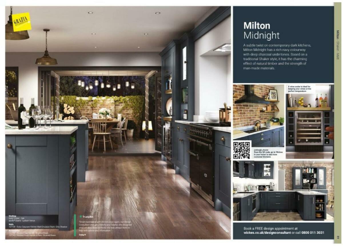 Wickes Showroom kitchens brochure Offers from 1 October