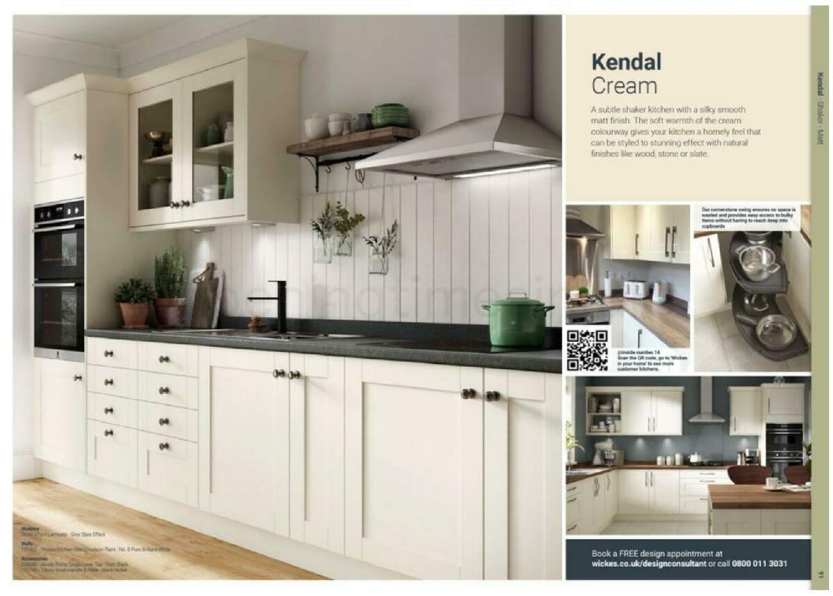 Wickes Showroom kitchens brochure Offers from 1 October