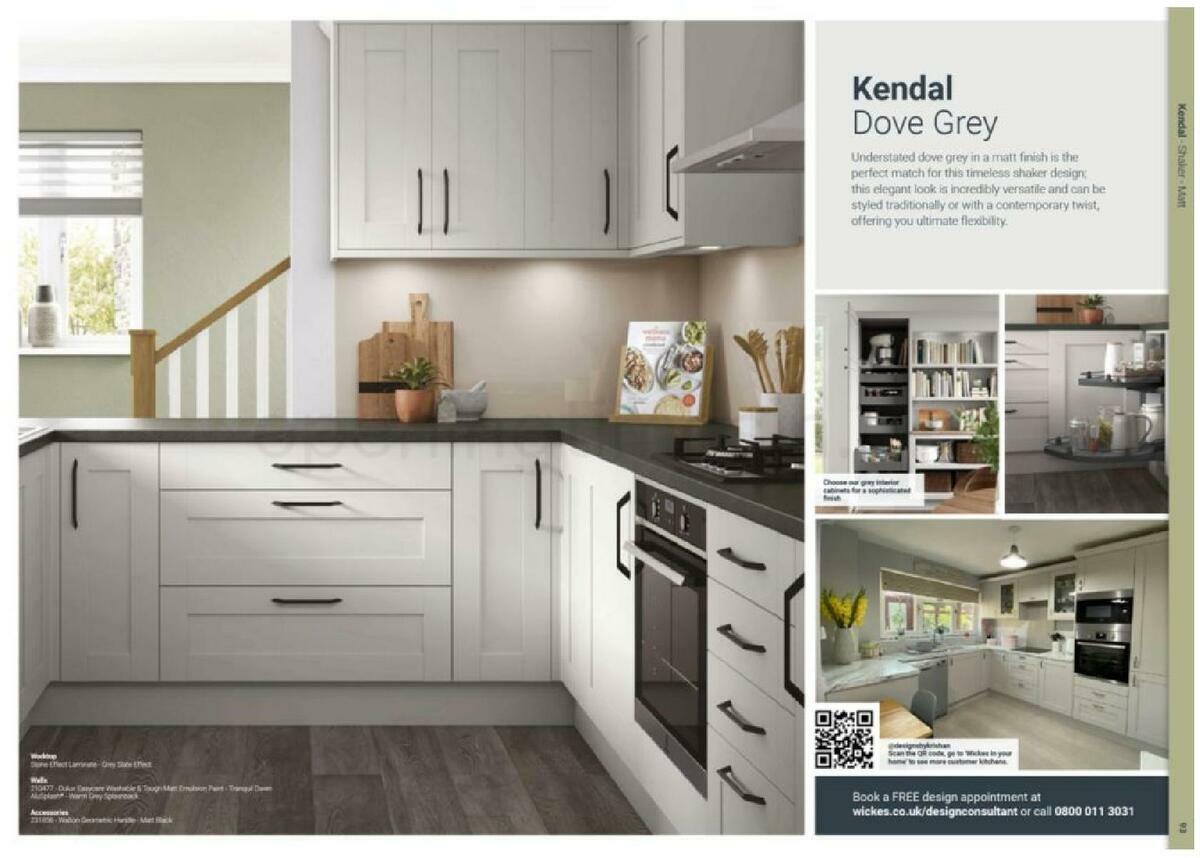 Wickes Showroom kitchens brochure Offers from 1 October