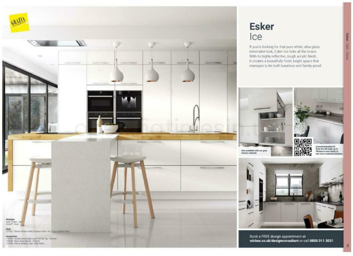 Wickes Showroom kitchens brochure Offers from 1 October