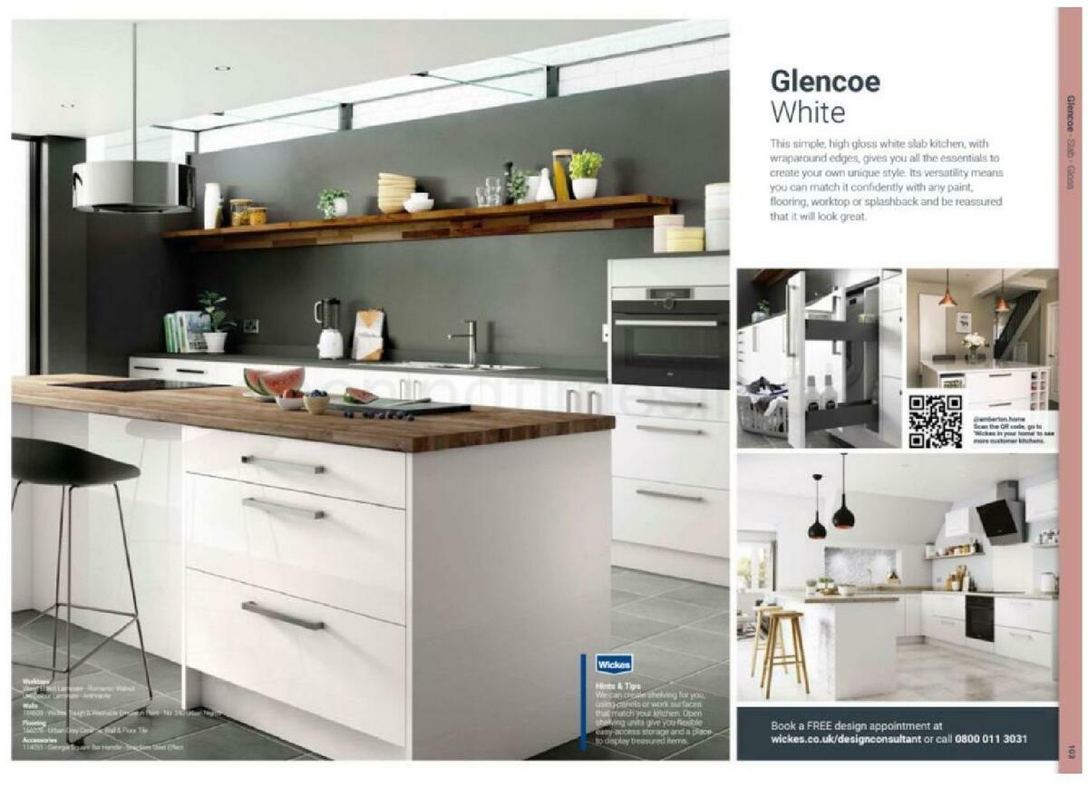Wickes Showroom kitchens brochure Offers from 1 October
