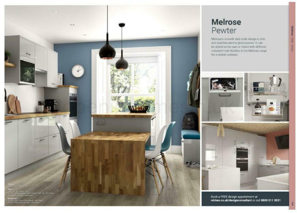 Wickes Showroom kitchens brochure Offers from 1 October