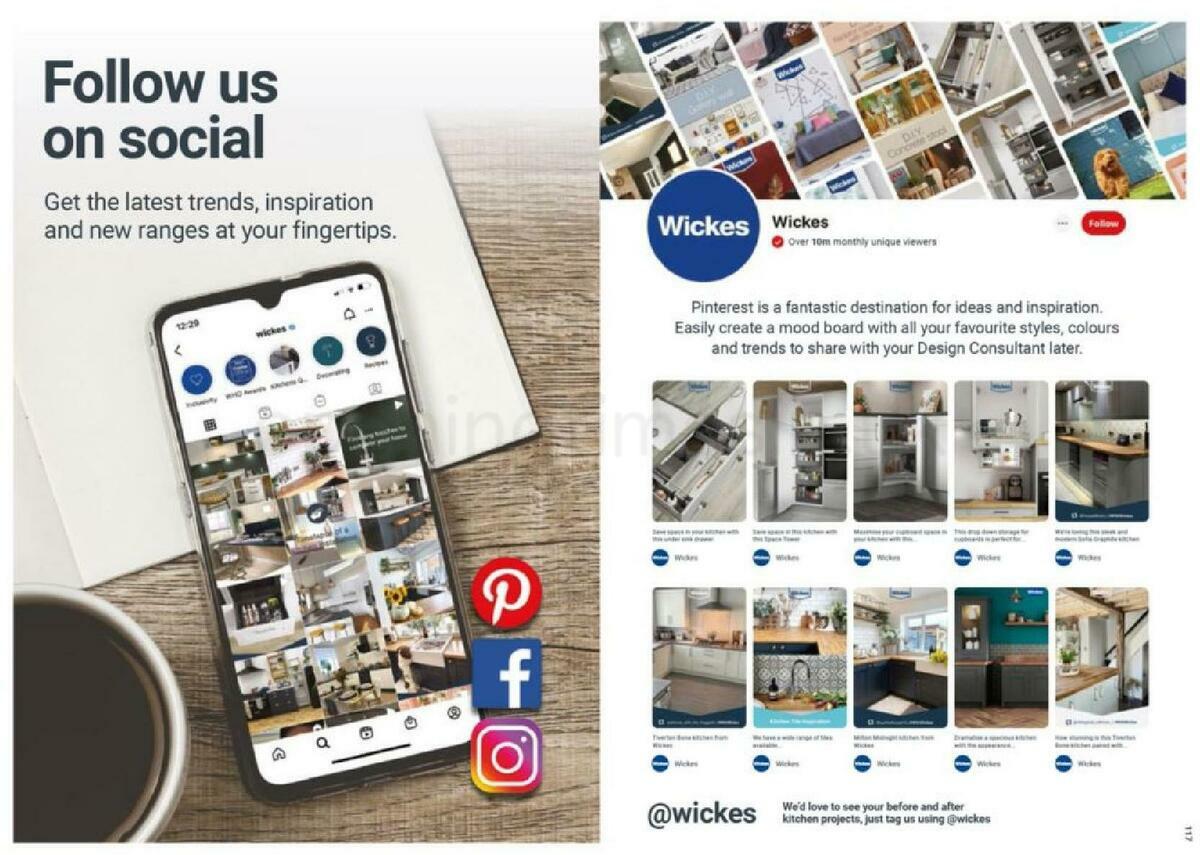 Wickes Showroom kitchens brochure Offers from 1 October