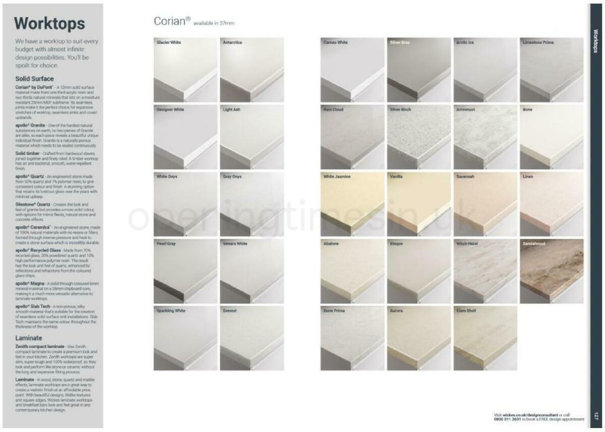 Wickes Showroom kitchens brochure Offers from 1 October