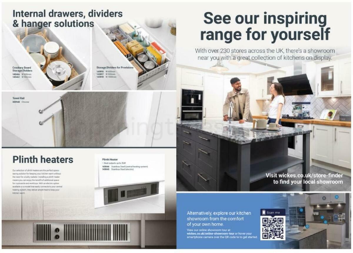 Wickes Showroom kitchens brochure Offers from 1 October