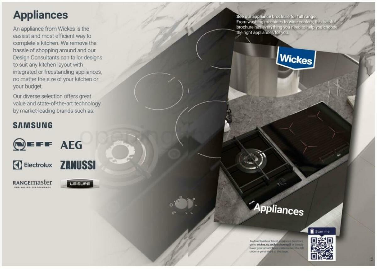Wickes Showroom kitchens brochure Offers from 1 October