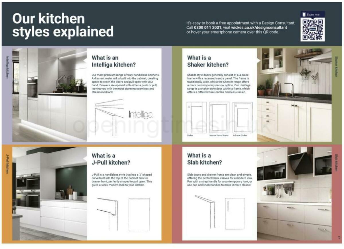 Wickes Showroom kitchens brochure Offers from 1 October