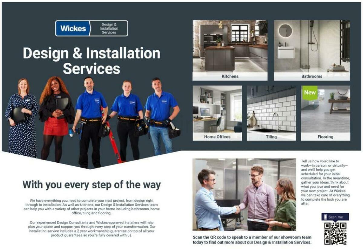 Wickes Showroom kitchens brochure Offers from 1 October