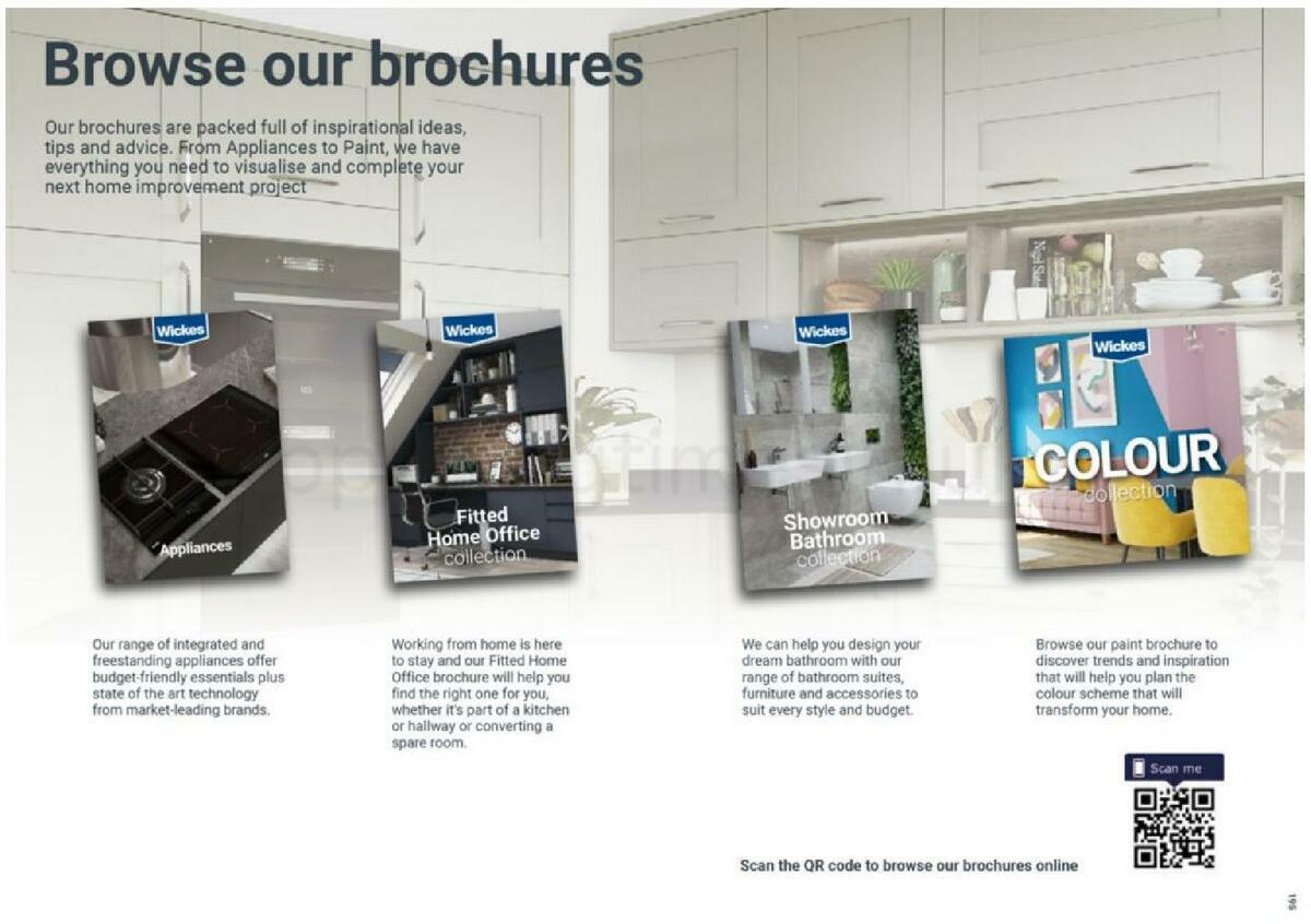 Wickes Showroom kitchens brochure Offers from 1 October