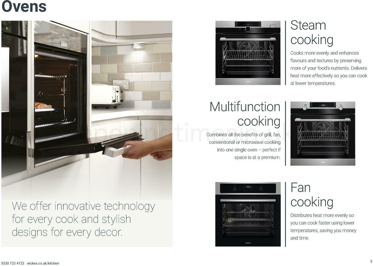 Wickes Kitchen Appliances Brochure Offers from 10 December