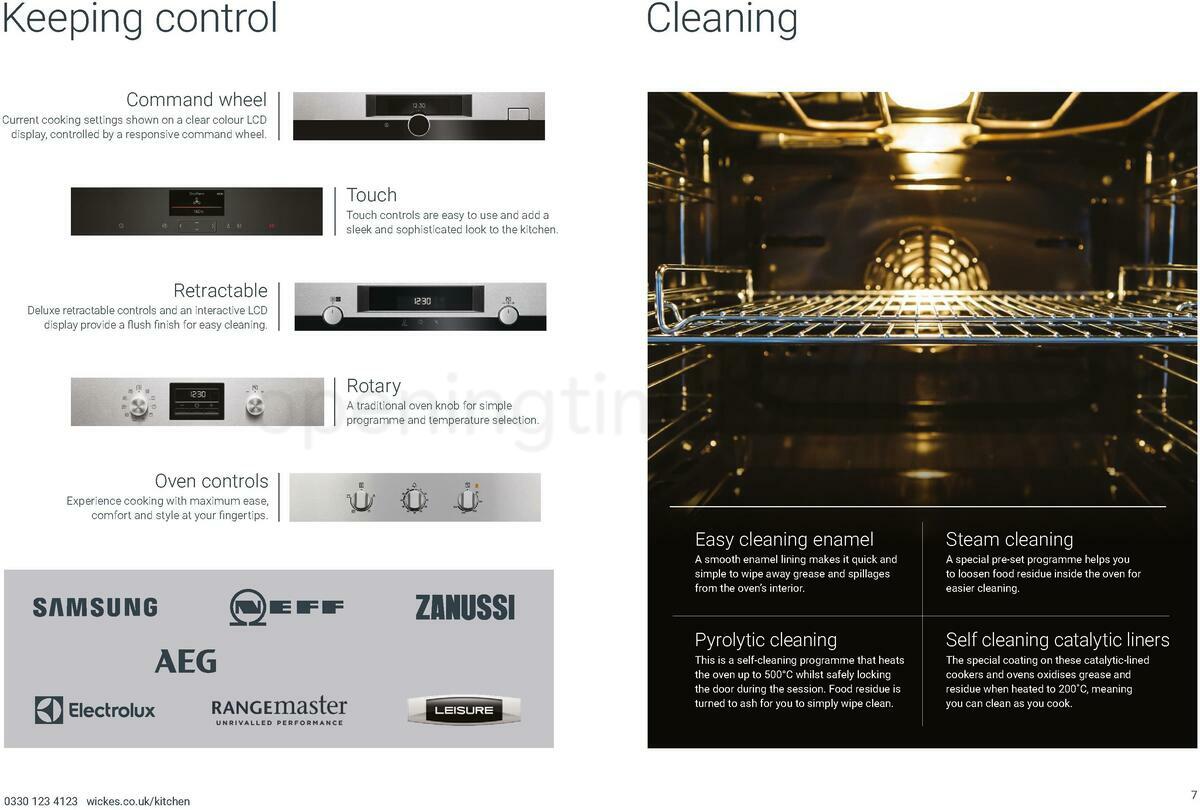 Wickes Kitchen Appliances Brochure Offers from 10 December