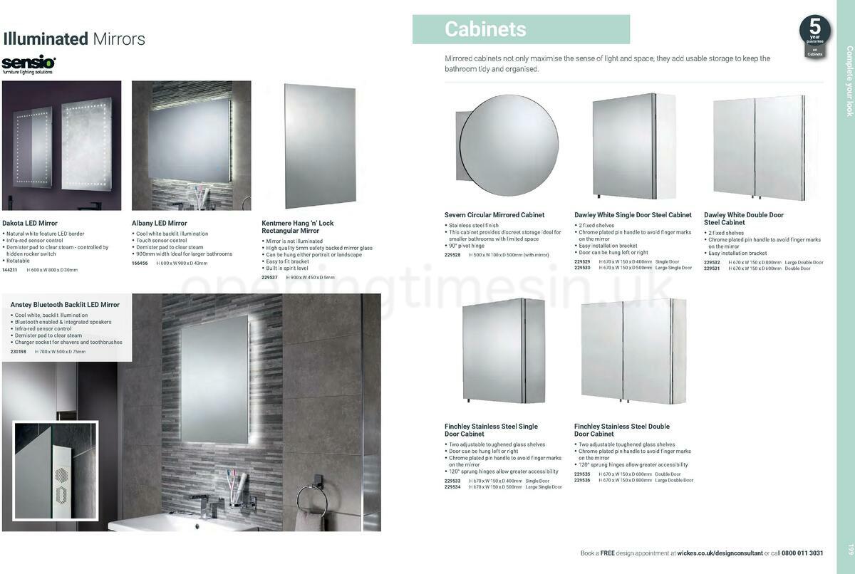 Wickes Showroom bathrooms brochure Offers from 1 June