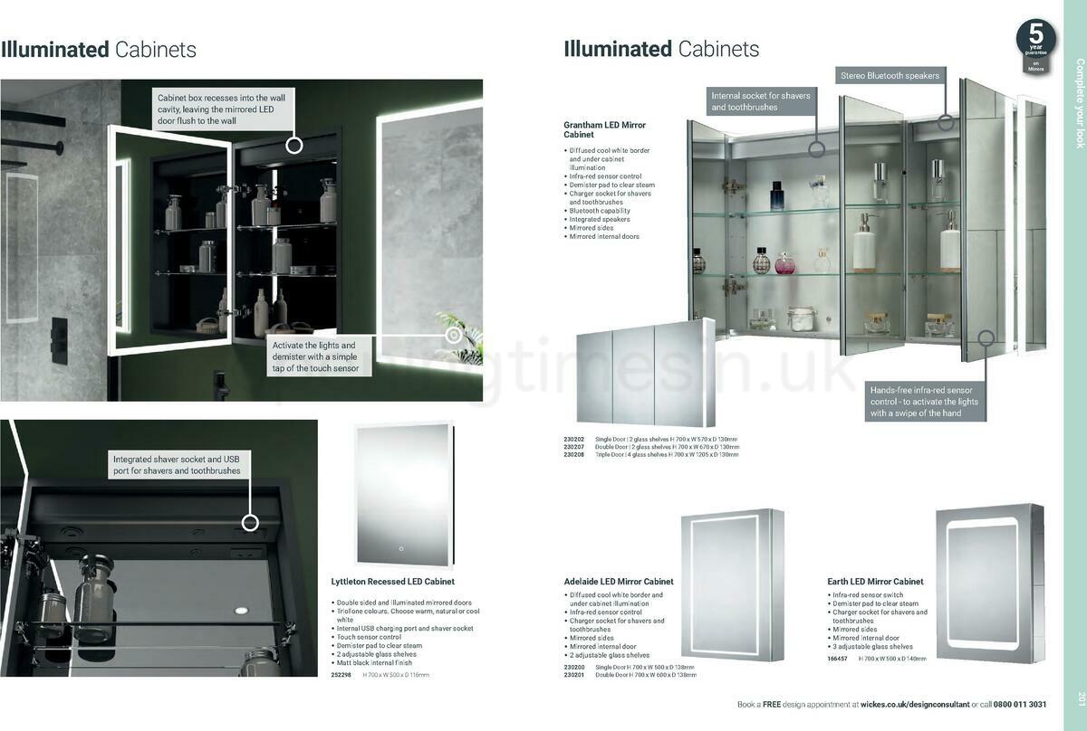 Wickes Showroom bathrooms brochure Offers from 1 June