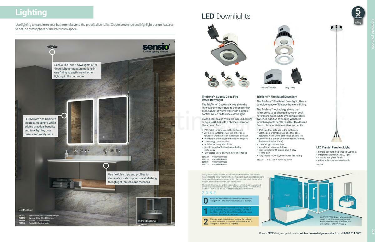 Wickes Showroom bathrooms brochure Offers from 1 June