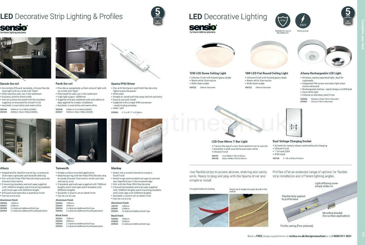 Wickes Showroom bathrooms brochure Offers from 1 June