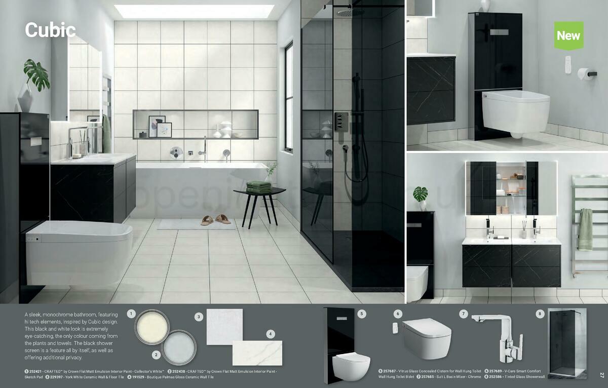 Wickes Showroom bathrooms brochure Offers from 1 June