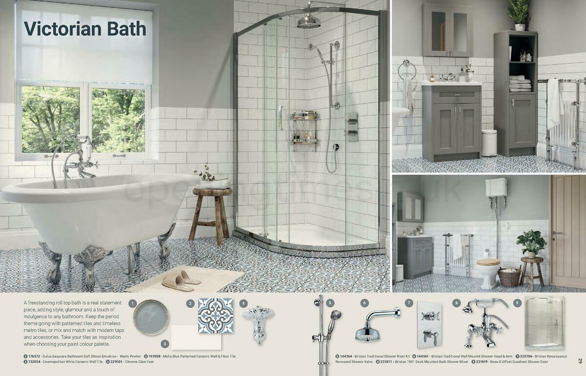 Wickes Showroom bathrooms brochure Offers from 1 June