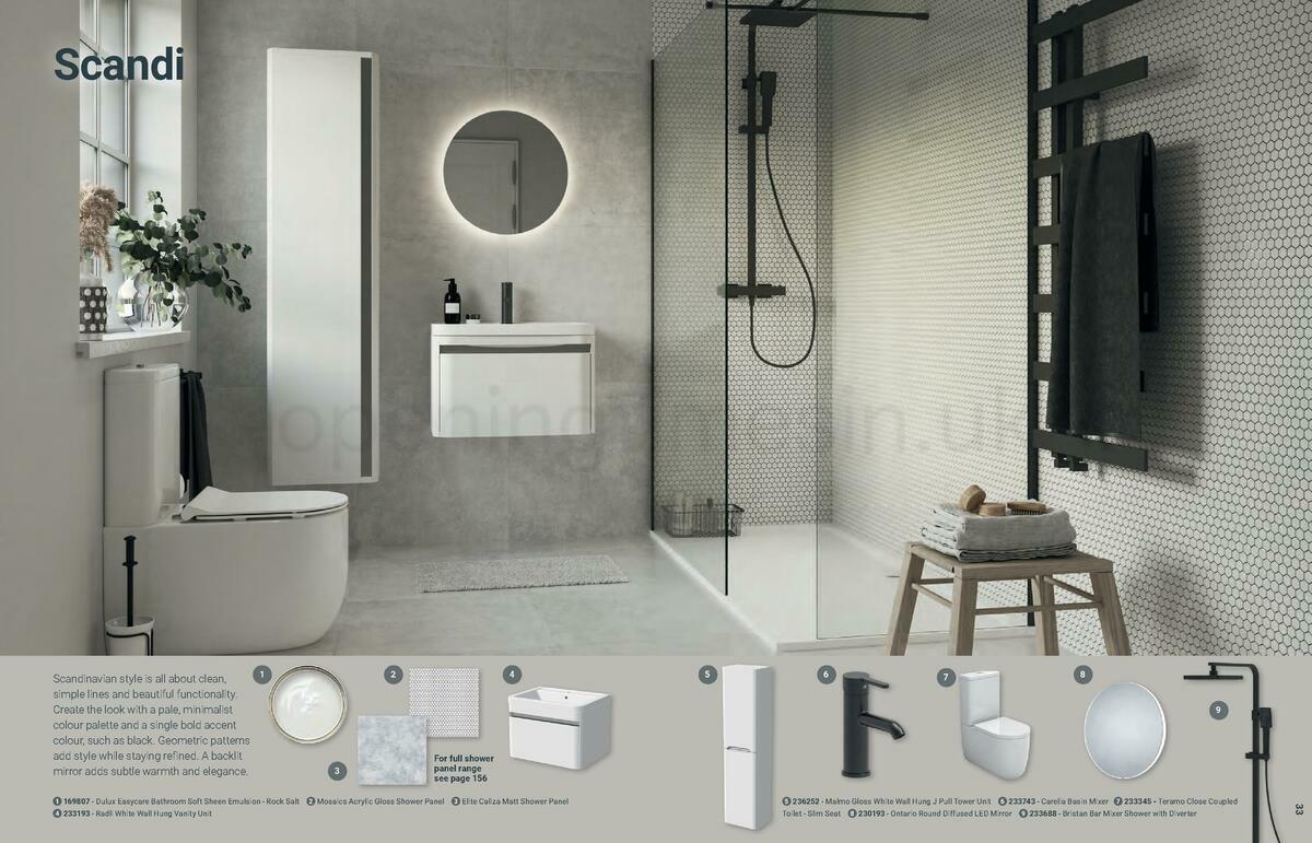 Wickes Showroom bathrooms brochure Offers from 1 June