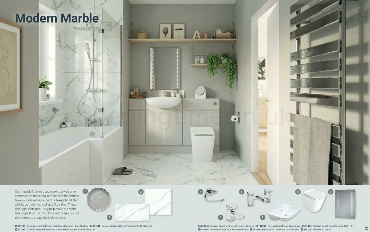 Wickes Showroom bathrooms brochure Offers from 1 June