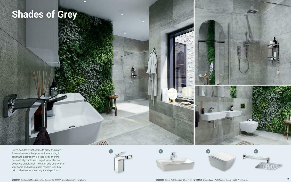 Wickes Showroom bathrooms brochure Offers from 1 June