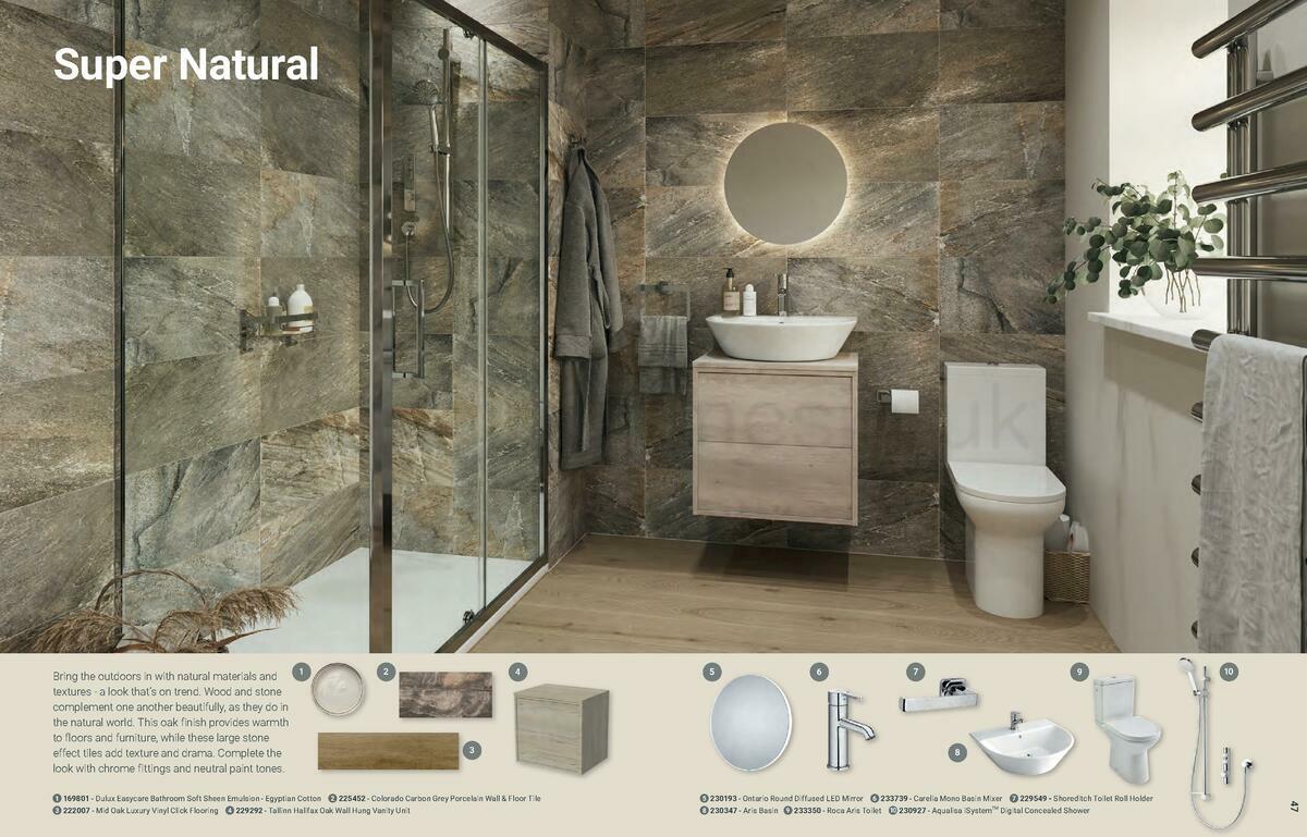 Wickes Showroom bathrooms brochure Offers from 1 June