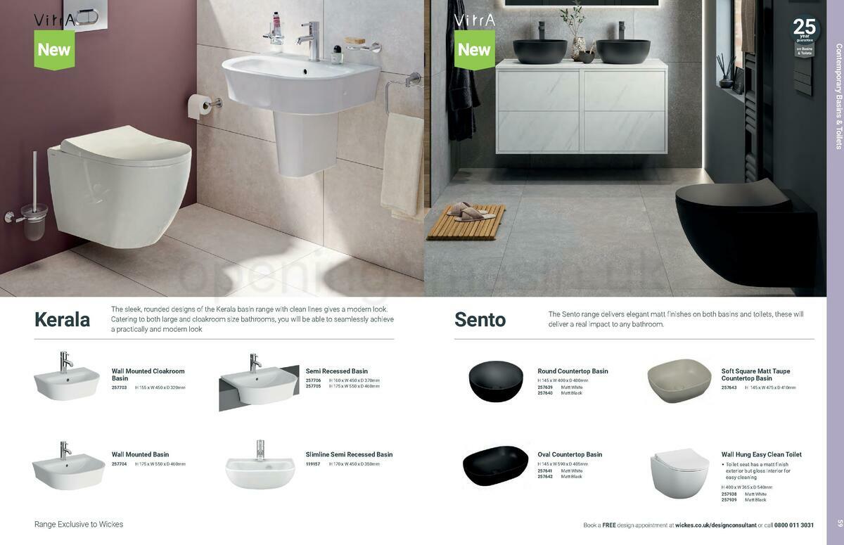 Wickes Showroom bathrooms brochure Offers from 1 June