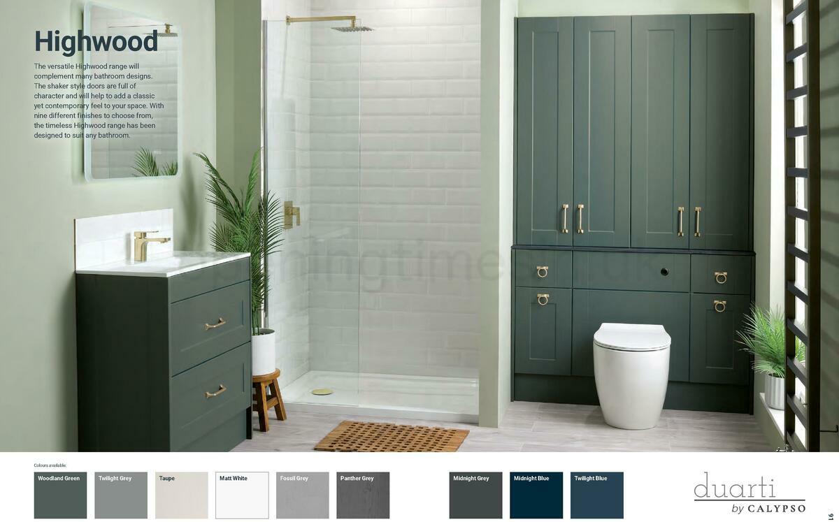 Wickes Showroom bathrooms brochure Offers from 1 June
