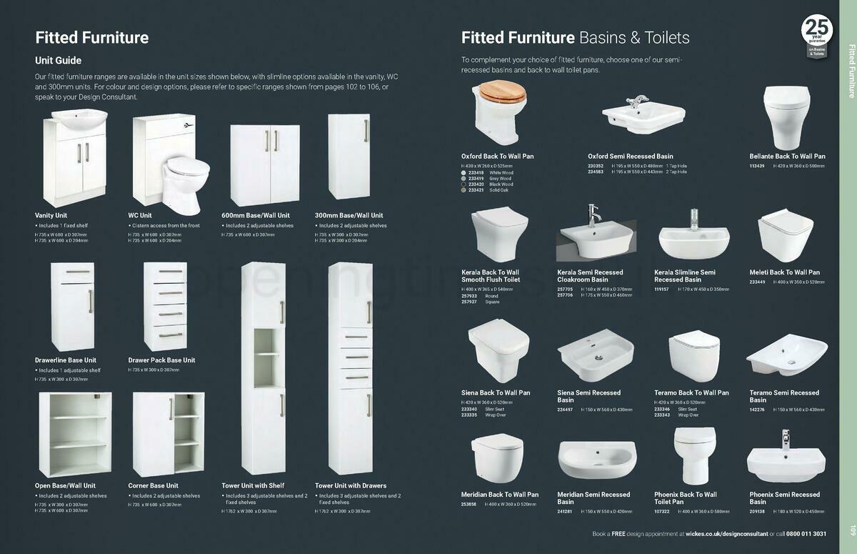 Wickes Showroom bathrooms brochure Offers from 1 June
