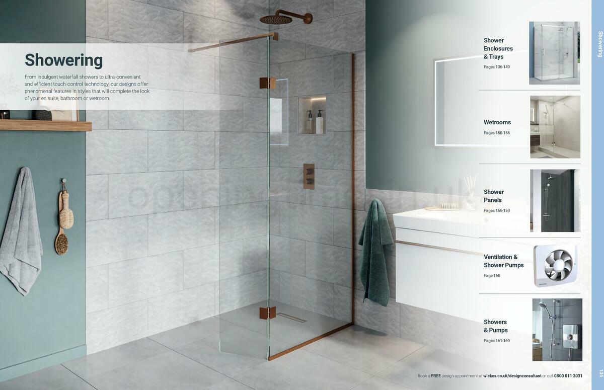 Wickes Showroom bathrooms brochure Offers from 1 June